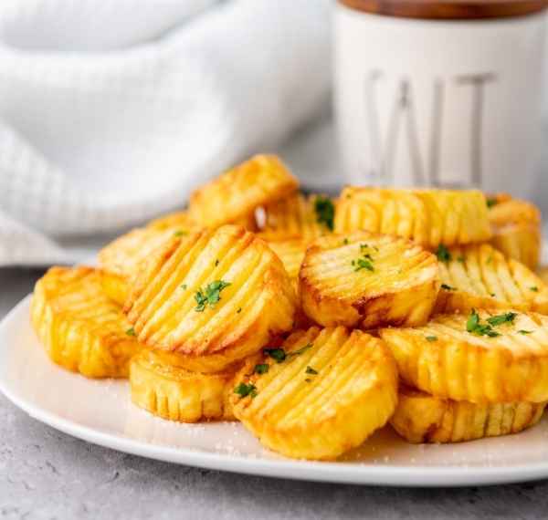 crispy air fried potatoes