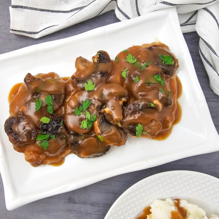 crockpot pork chops with gravy