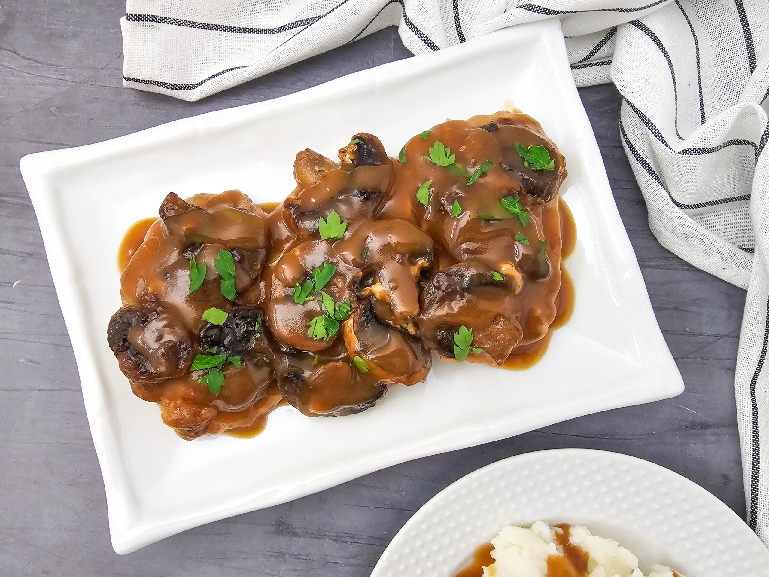 crockpot pork chops with gravy