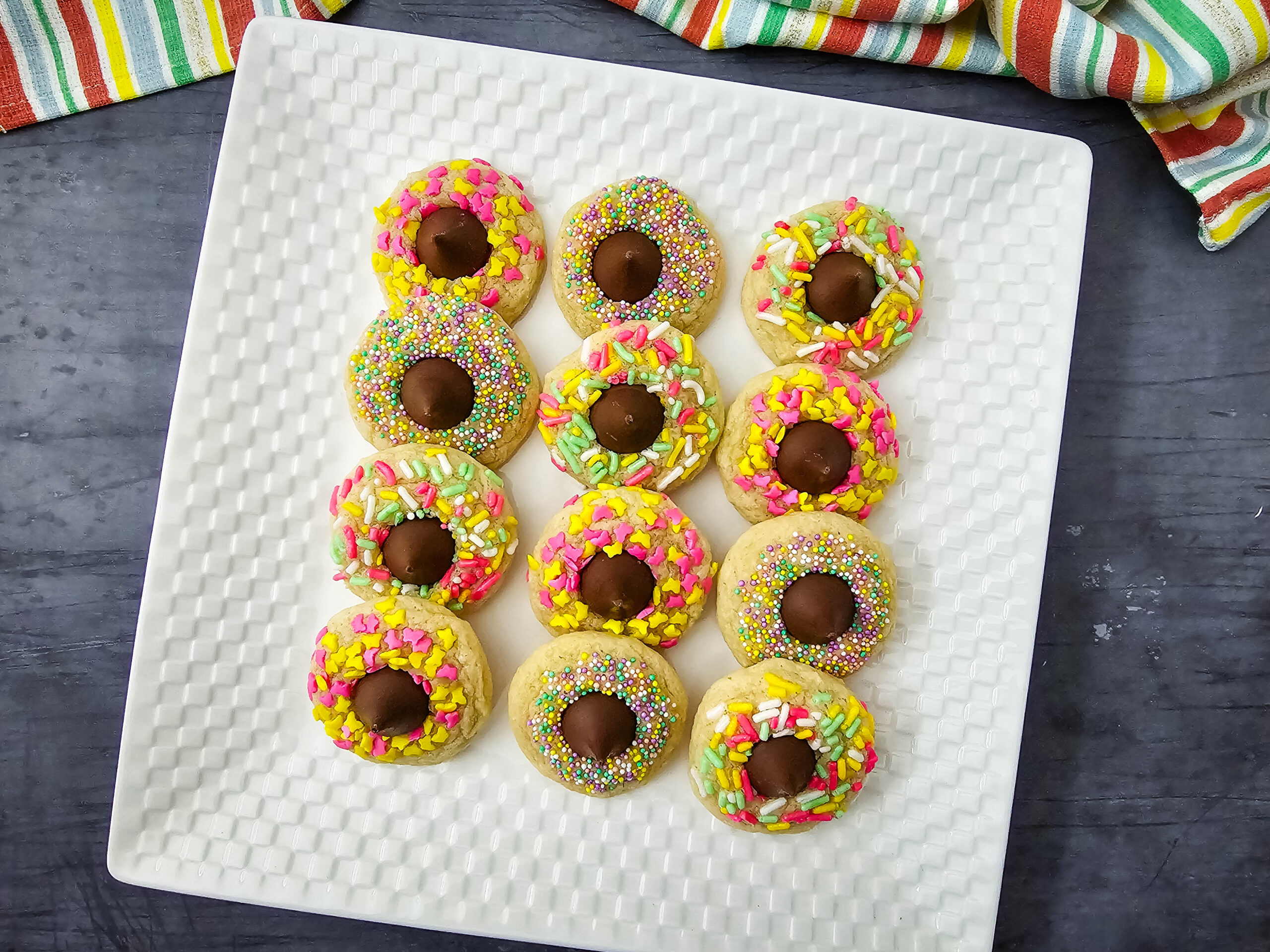 Spring blossom cookies