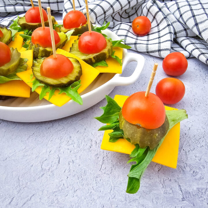 Mini Cheeseburger Bites