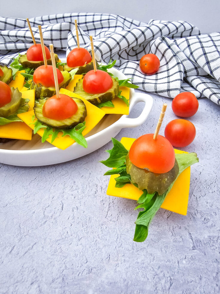 Mini Cheeseburger Bites