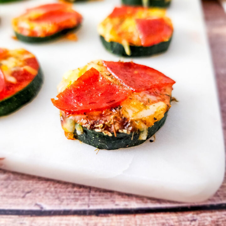 Zucchini Pizza Bites
