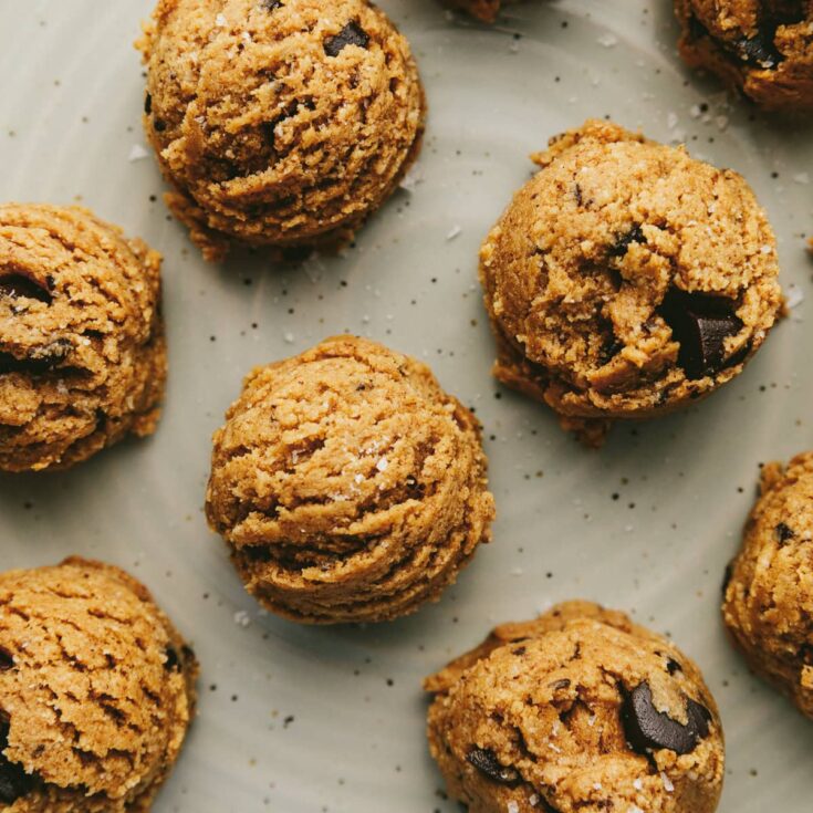 Image for Cookie Dough Protein Balls (Healthy, Low Carb)
