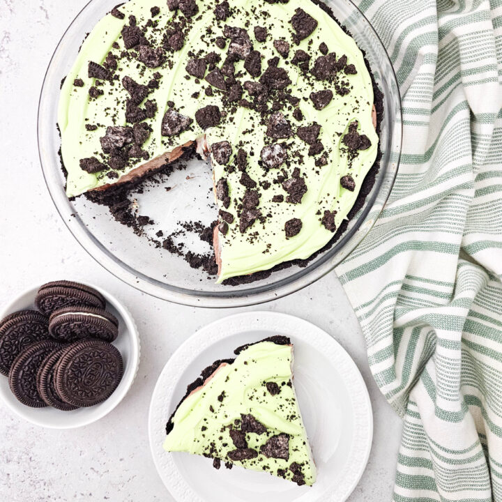 Chocolate Mint Oreo Pie