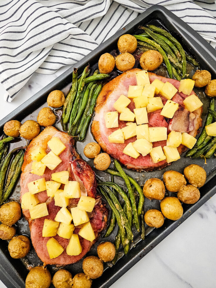 Image for Ham Steak Sheet Pan Dinner