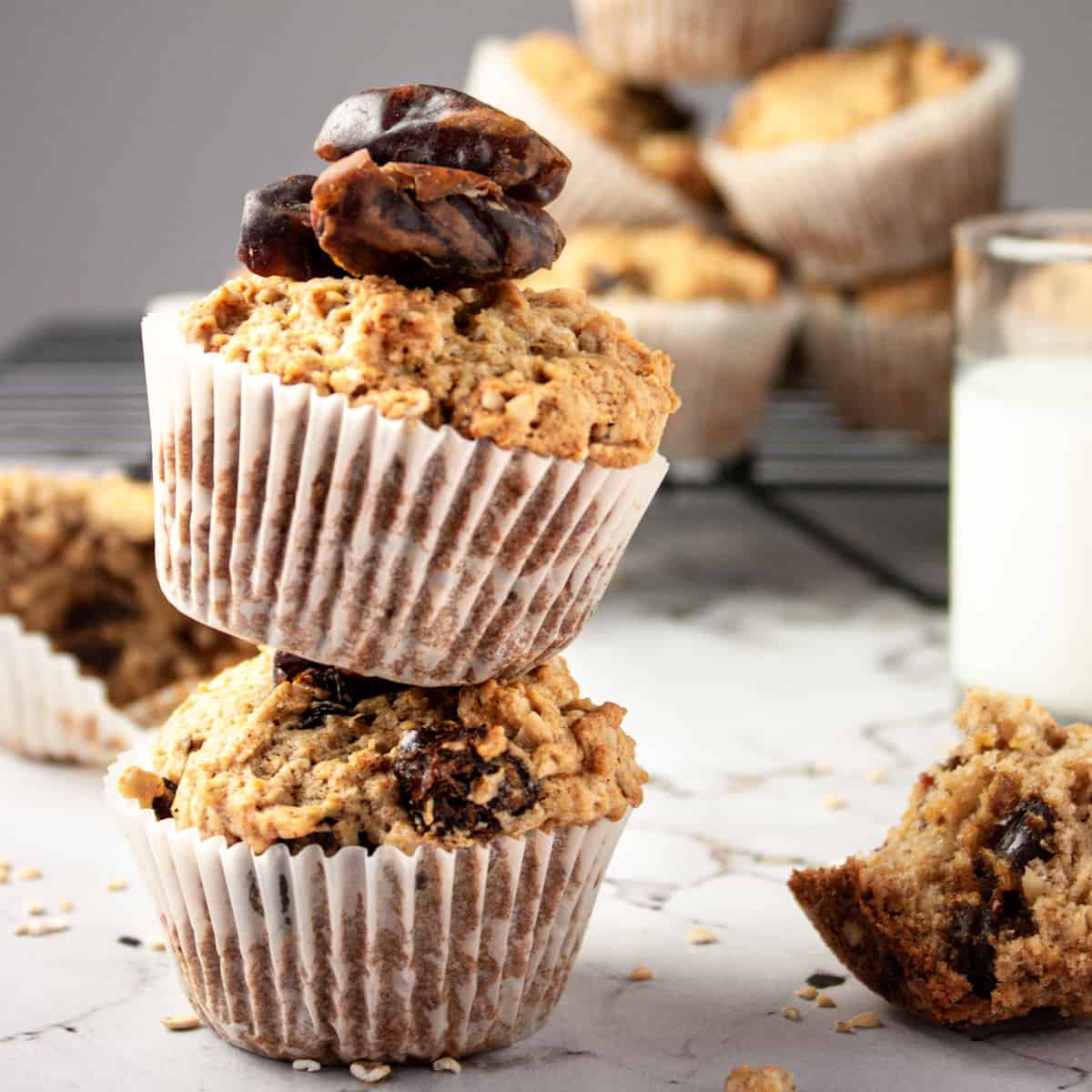 Image for Banana Date Oat Muffins