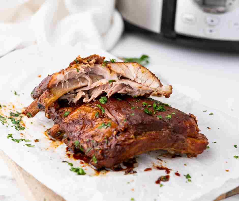 Image for Slow Cooker Soy-Glazed Spareribs: Effortless & Flavorful!