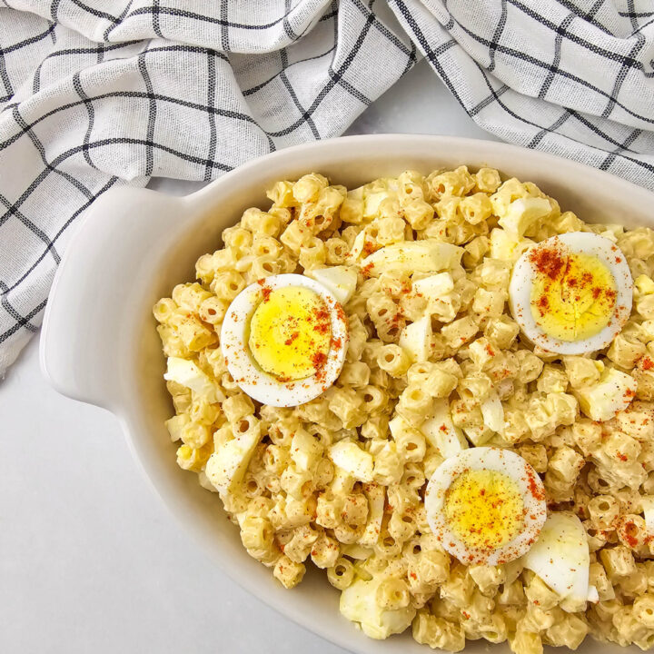 Deviled Egg Pasta Salad