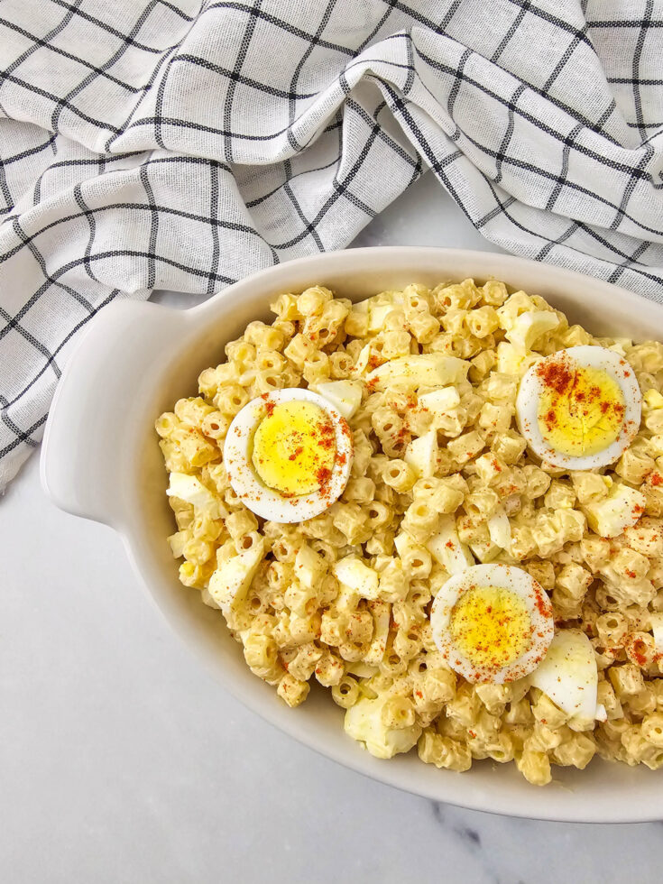 Deviled Egg Pasta Salad
