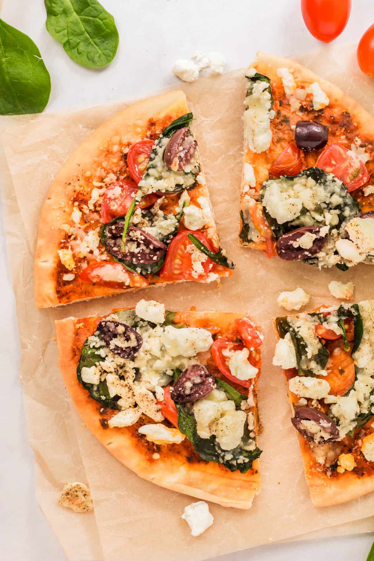 Image for Sheet Pan Greek Pita Pizza