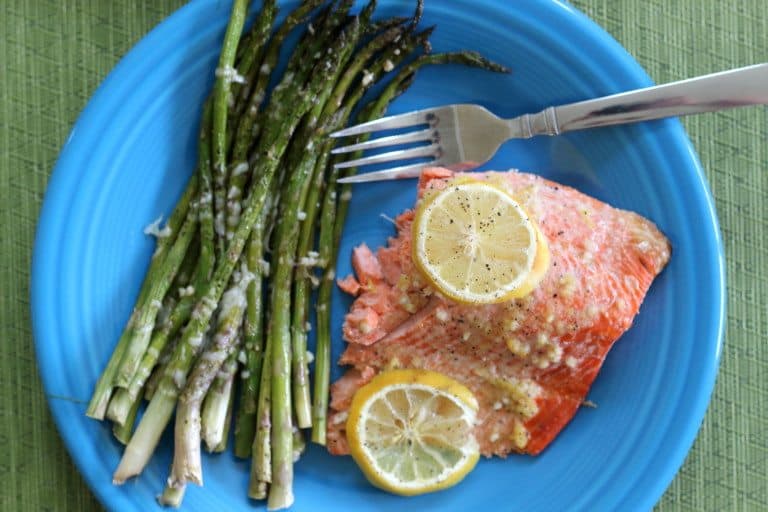 Image for Baked Salmon Lemon Garlic Recipe