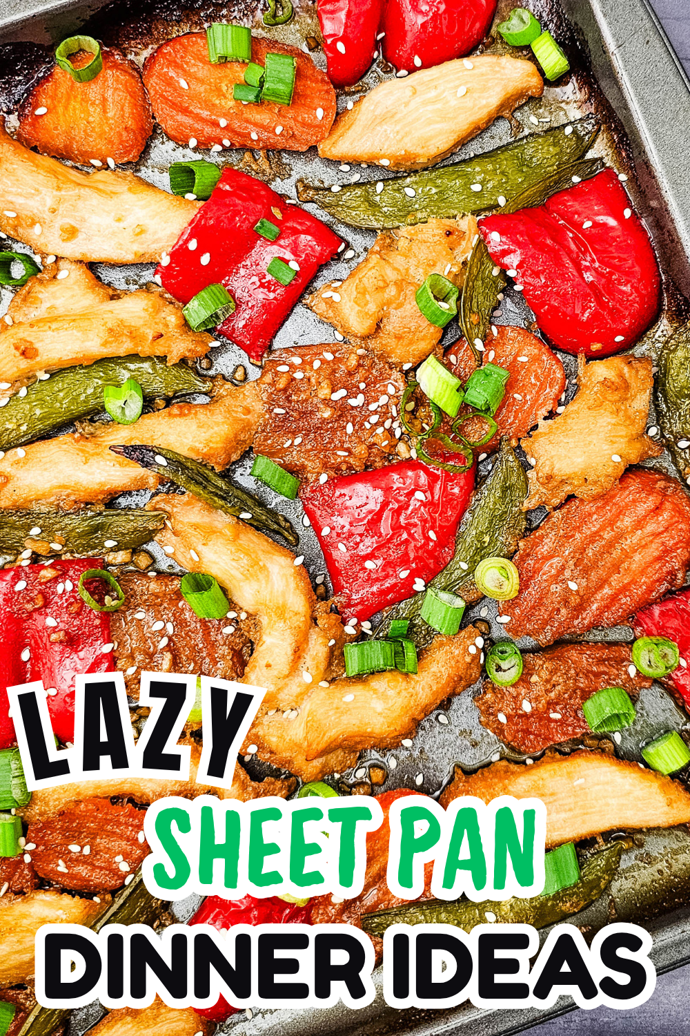 Lazy sheet pan dinners