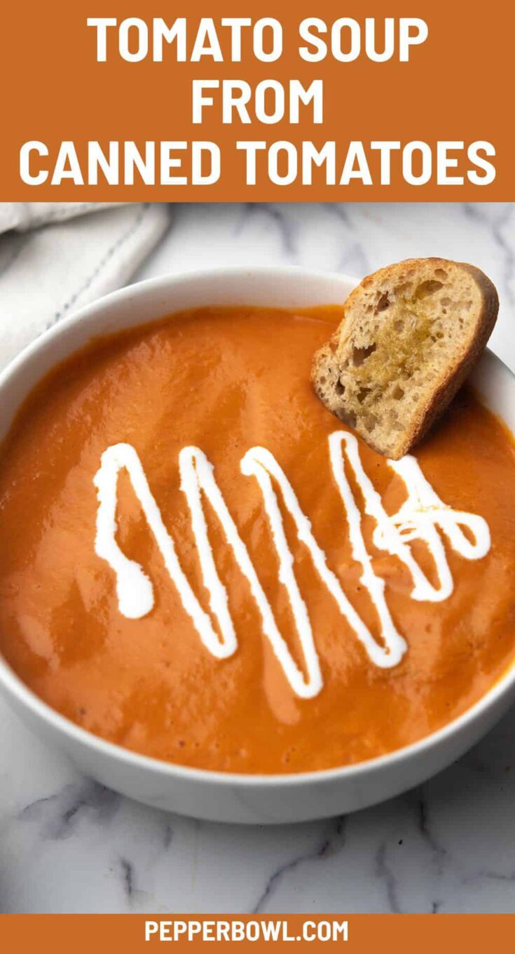 Image for Tomato Soup With Canned Tomatoes