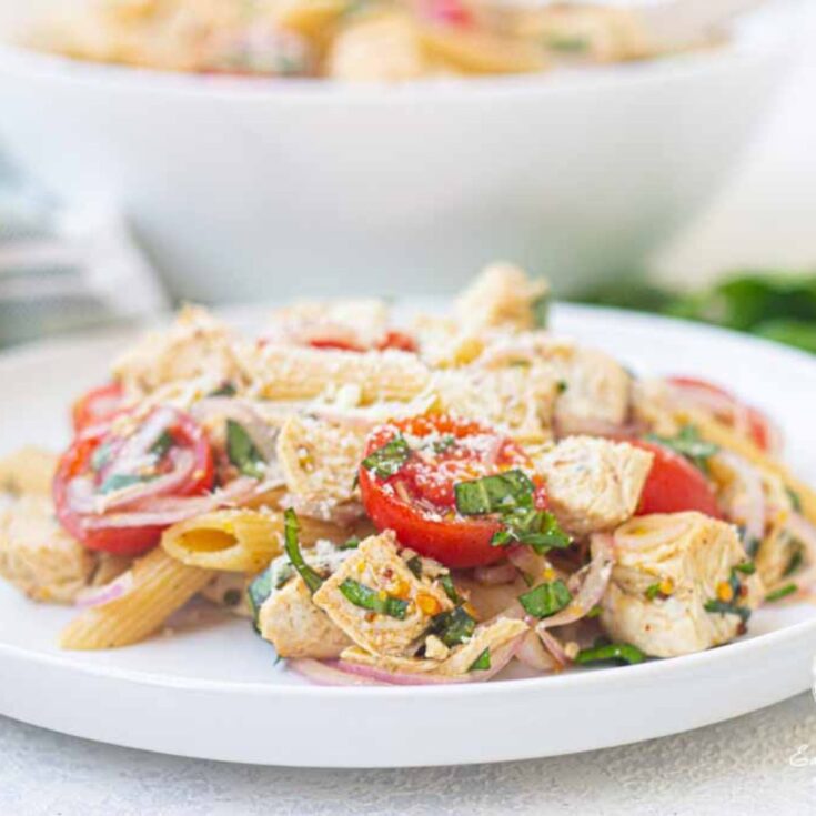 Image for Cold Chicken Pasta Salad With Italian Dressing