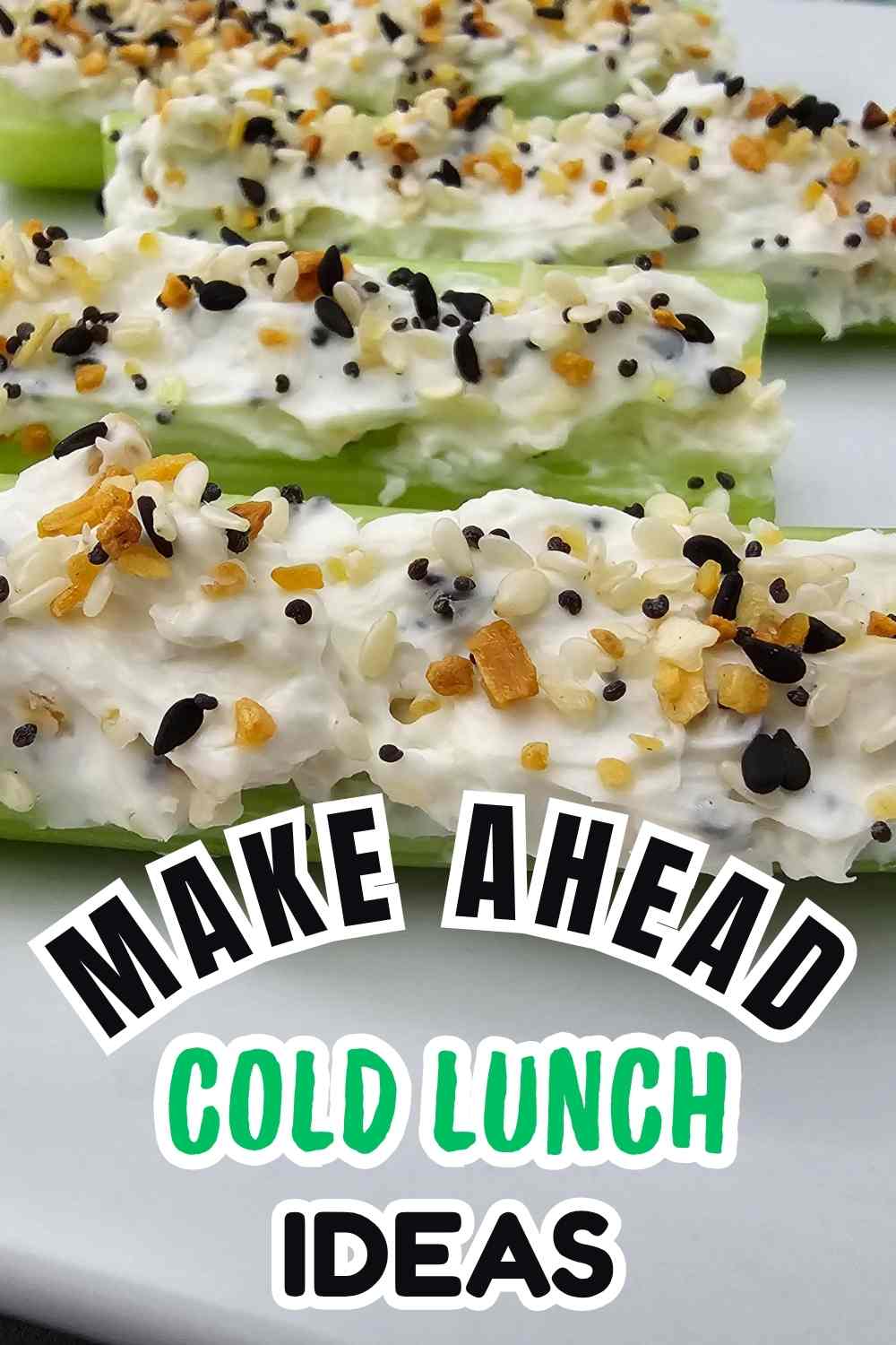 make ahead cold lunches