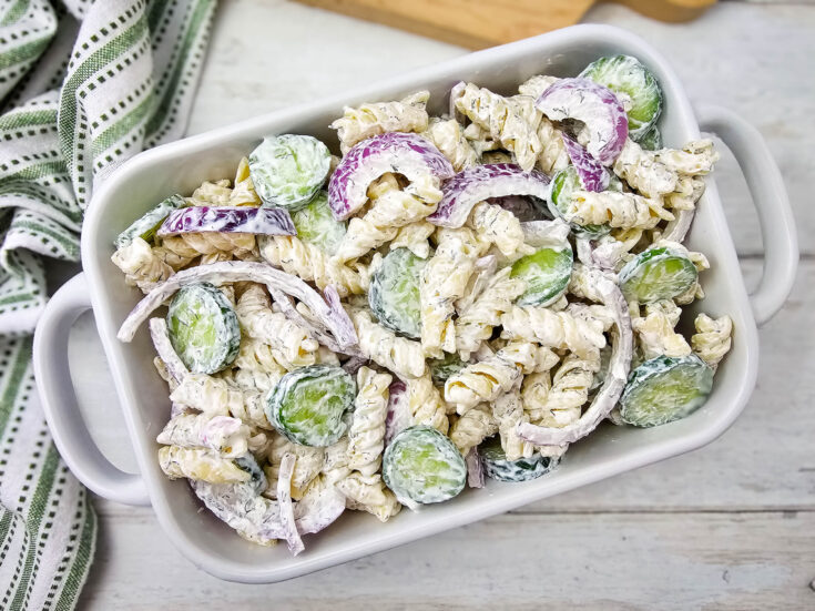 Cucumber Pasta Salad