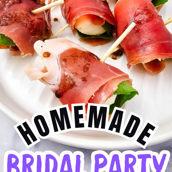Homemade Bridal Party Appetizers