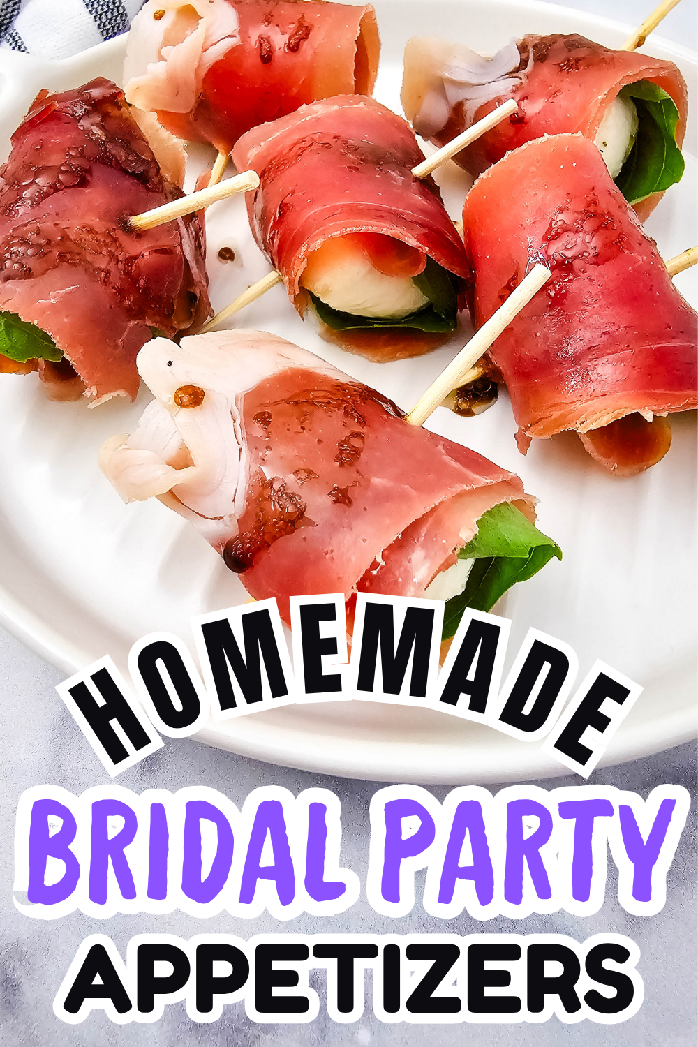 Homemade Bridal Party Appetizers