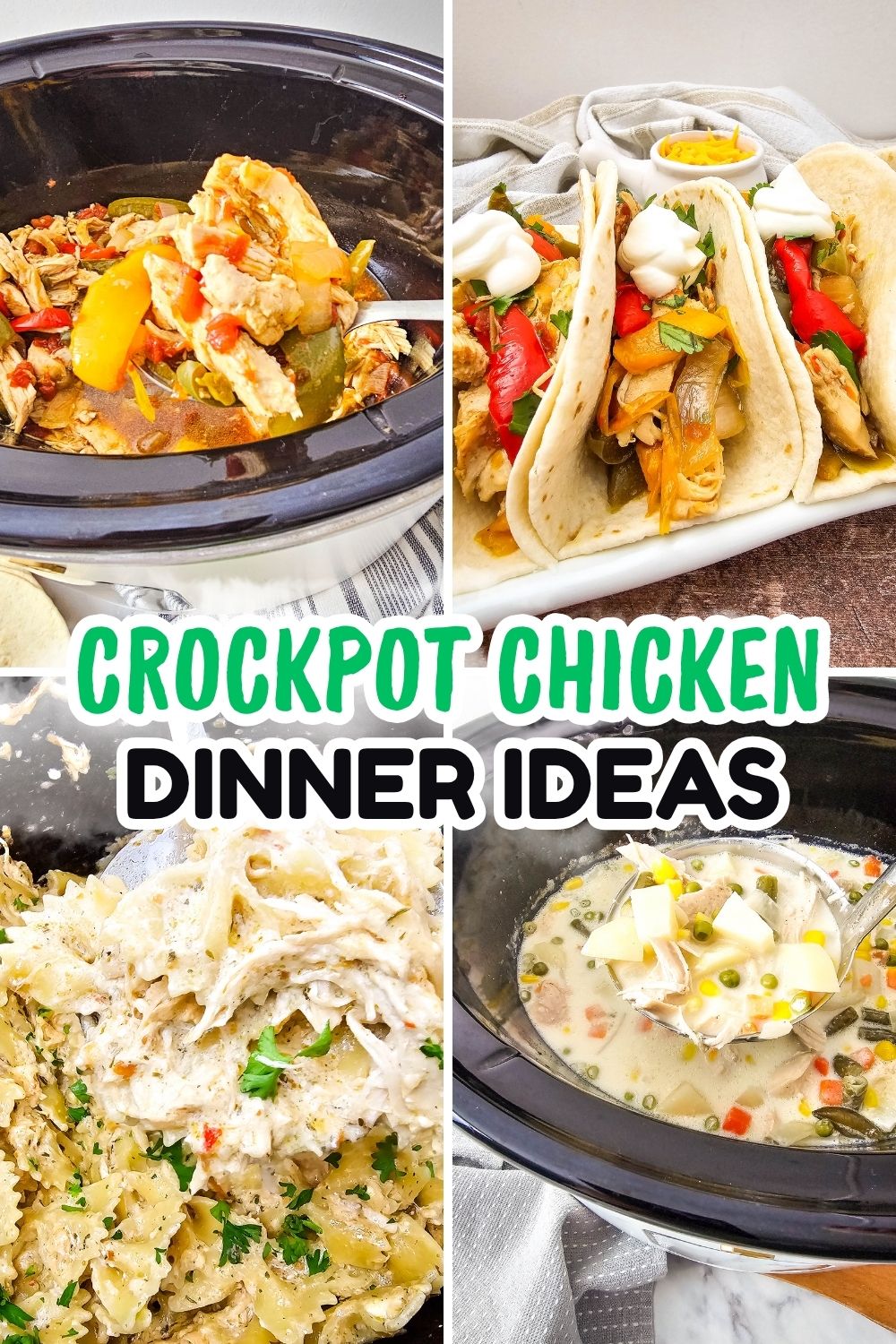 Chicken Dinners in the Crockpot
